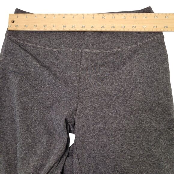 Women Bootcut Yoga High Waist Casual Pants Flare Leggings Gray Size Large - Picture 7 of 10